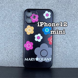 マリークワント(MARY QUANT)の匿名配送 ☆ iPhone12mini 花柄 デイジー マリクワモバイルケース(iPhoneケース)