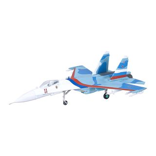 エフトイズコンフェクト(F-toys Confect)のSu-27S フランカー 1/144 #D ロシア空軍 ロシアン・ファルコンズ(模型/プラモデル)