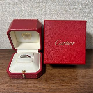 カルティエ(Cartier)のCartier カルティエ 750 k18 ホワイトゴールド ラニエール リング(リング(指輪))