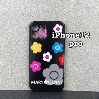 マリークワント(MARY QUANT)の匿名配送 ☆ iPhone12pro 花柄 デイジー マリクワモバイルケース(iPhoneケース)