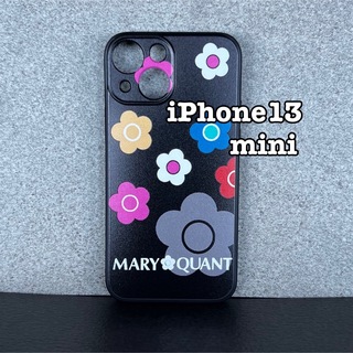 マリークワント(MARY QUANT)の匿名配送 ☆ iPhone13mini 花柄 デイジー マリクワモバイルケース(iPhoneケース)