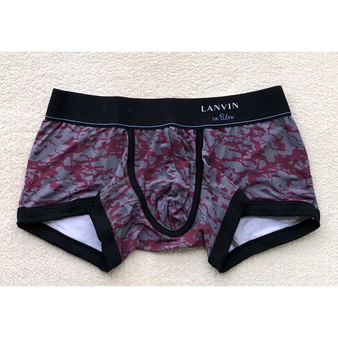 LANVIN en Bleu(ランバンオンブルー)のLanvin en Bleu＆BROS ボクサーパンツ Ｌ ローライズ 3枚 メンズのアンダーウェア(ボクサーパンツ)の商品写真