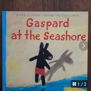 英語の絵本　リサとガスパールGaspard  at  the  Seashore(絵本/児童書)