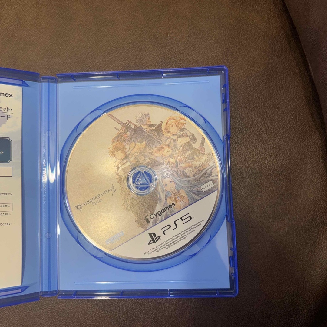 PlayStation(プレイステーション)のグランブルーファンタジー リリンク エンタメ/ホビーのゲームソフト/ゲーム機本体(家庭用ゲームソフト)の商品写真