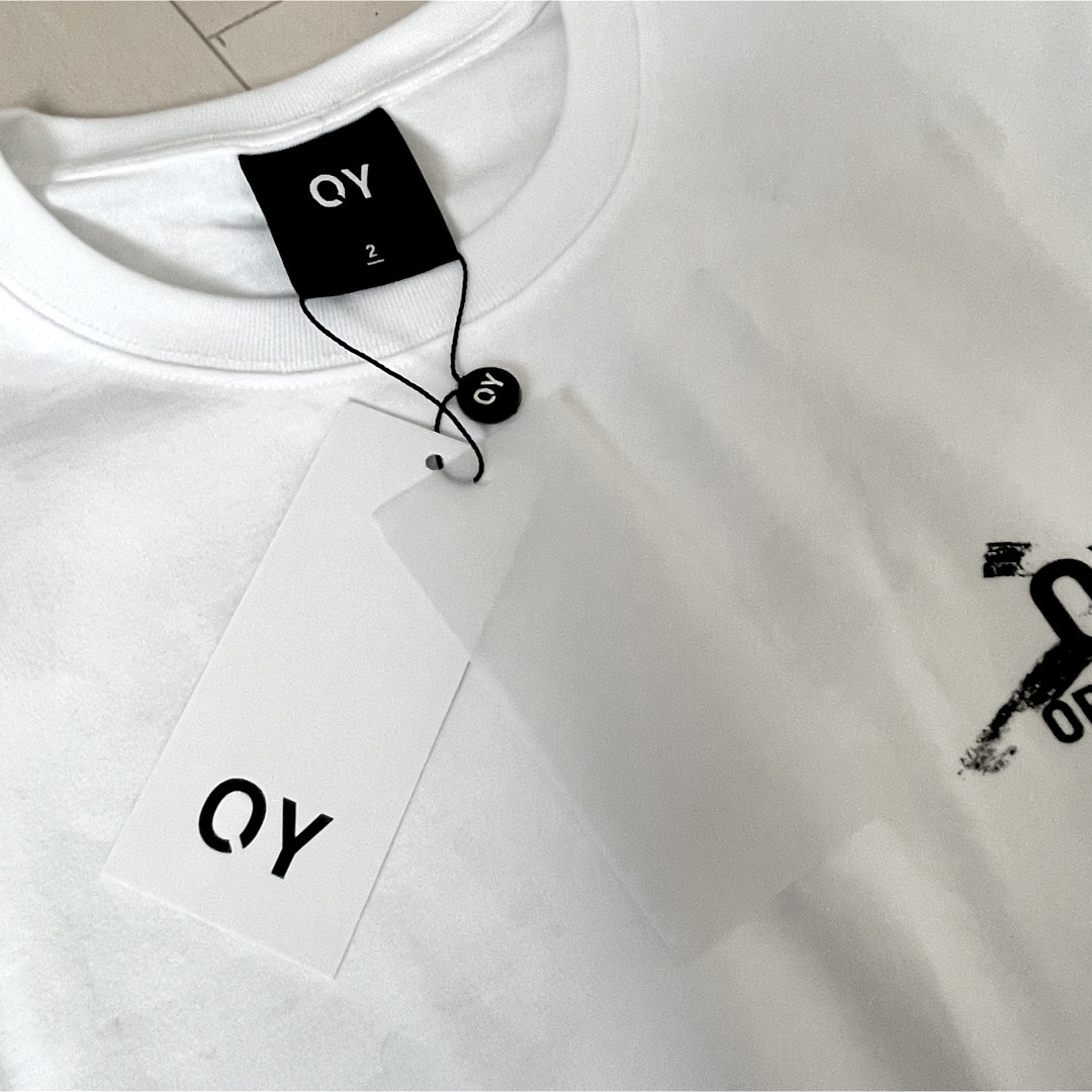 OY(オーワイ)の【OY/オーワイ】長袖Tシャツ　ホワイト　L メンズのトップス(Tシャツ/カットソー(七分/長袖))の商品写真