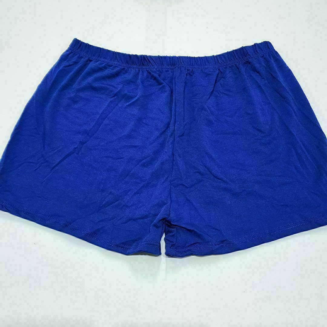 ✶人気✶ ワンピース 水着 青 5XL 大きめサイズ 体型カバー マタニティ レディースの水着/浴衣(水着)の商品写真