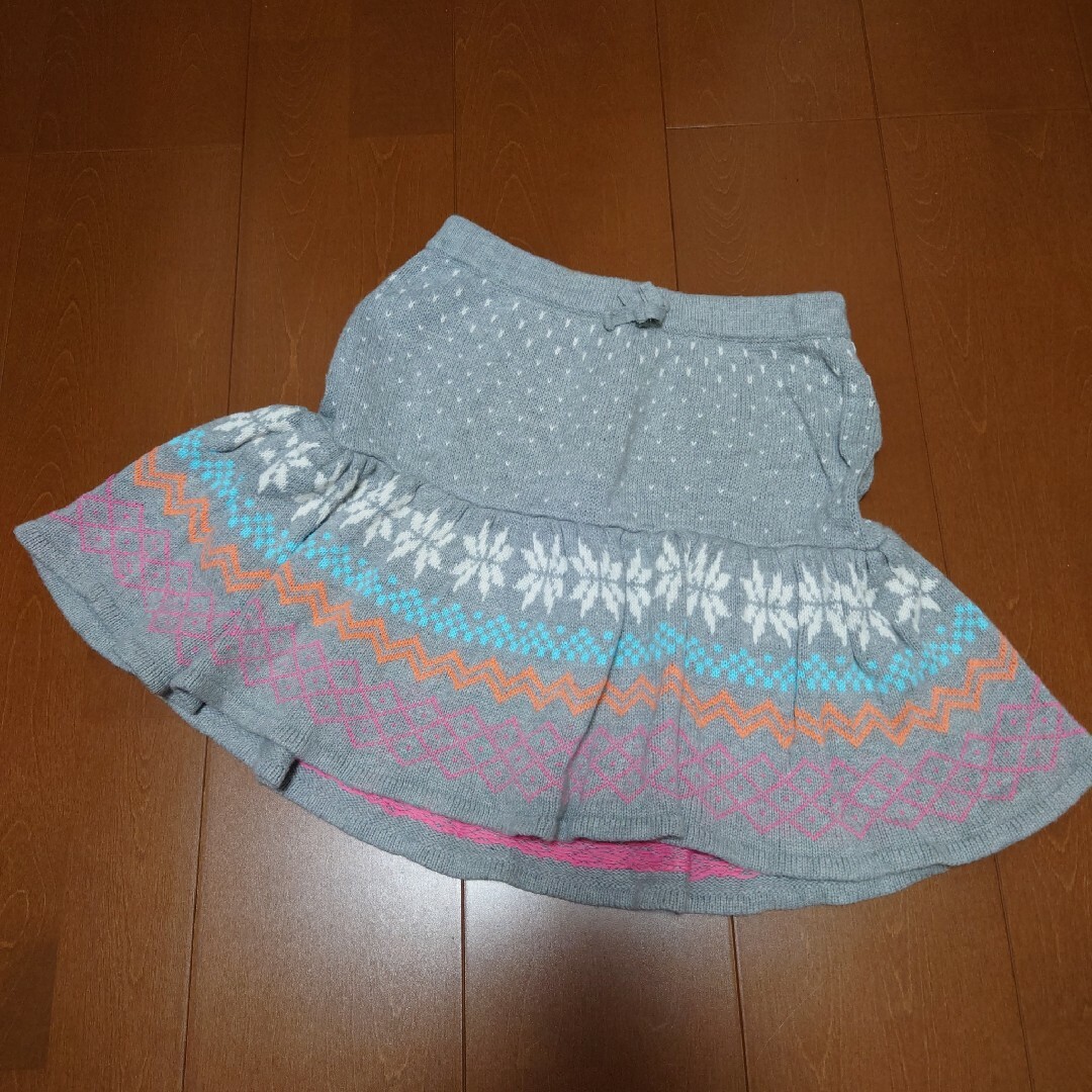 GAP Kids(ギャップキッズ)のGAPKIDS ニットスカート 150cm キッズ/ベビー/マタニティのキッズ服女の子用(90cm~)(スカート)の商品写真