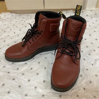 ドクターマーチン(Dr.Martens)のドクターマーチン チェリーレッド 8ホール ソフトレザーブーツ(ブーツ)