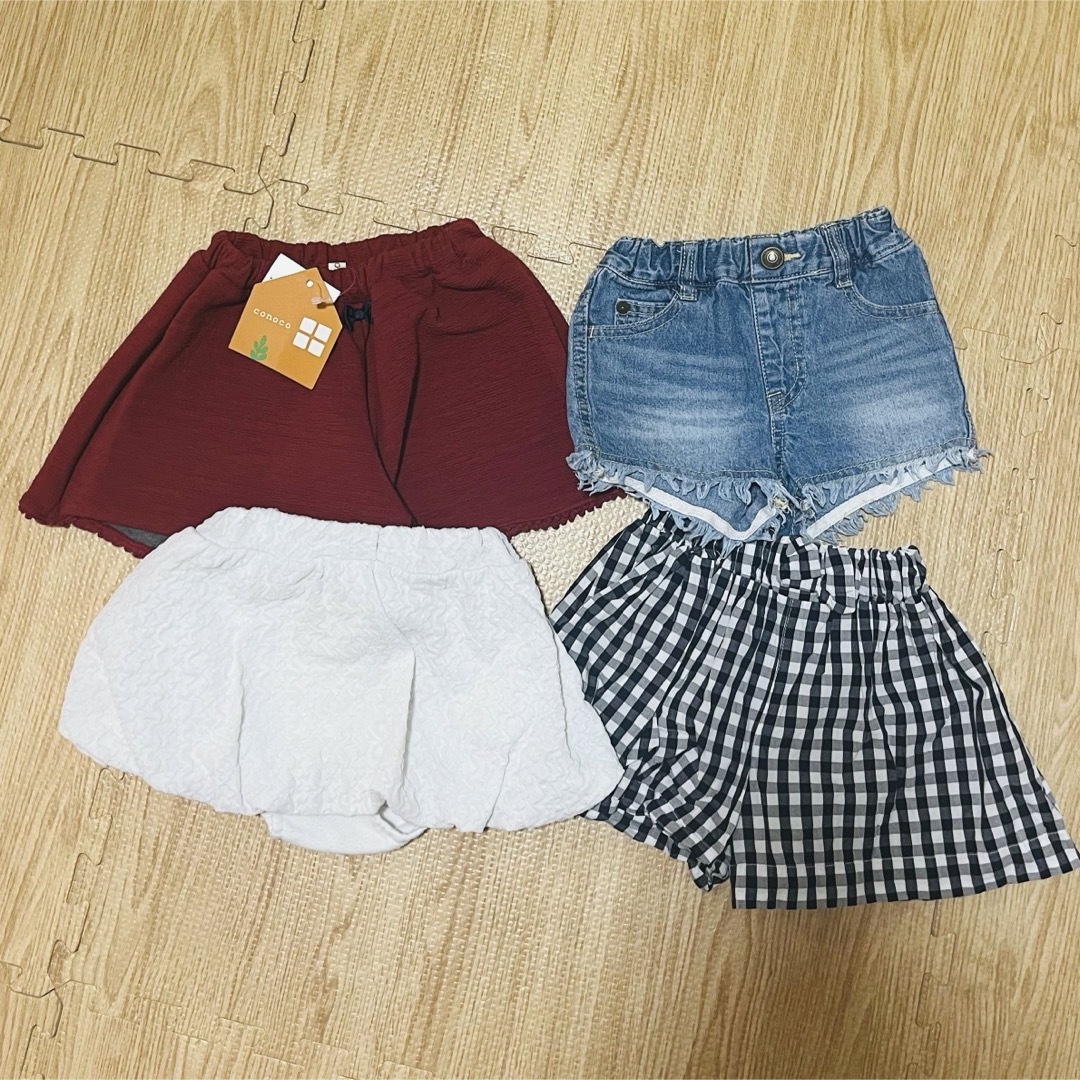 COMME CA ISM(コムサイズム)の子ども服まとめ売り　ショートパンツ　80㎝ キッズ/ベビー/マタニティのベビー服(~85cm)(パンツ)の商品写真