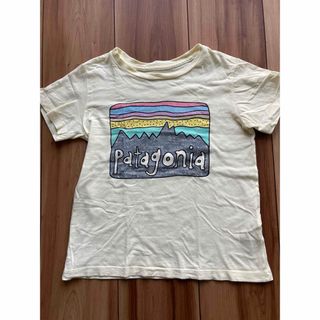 patagonia - パタゴニア  Patagonia 4T 100 Tシャツ イエロー キッズ