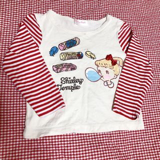 シャーリーテンプル(Shirley Temple)のシャーリーテンプル＊アメリカン＊ダイナー＊スイーツキャンディ＊ボーダーカットソー(Tシャツ/カットソー)