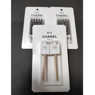 シャネル(CHANEL)のCHANEL　ノベルティ　№５　キャンドル　ピック(ノベルティグッズ)