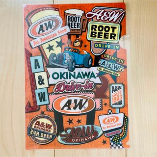 A&W クリアファイル【沖縄限定】(ファイル/バインダー)