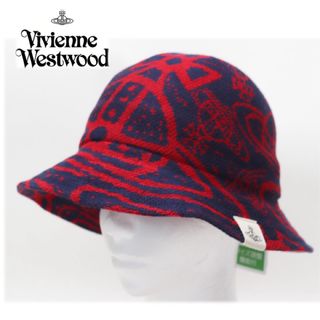 ヴィヴィアンウエストウッド(Vivienne Westwood)の《ヴィヴィアンウエストウッド》新品 サマーニットキャップ S~M(56~58)(ニット帽/ビーニー)