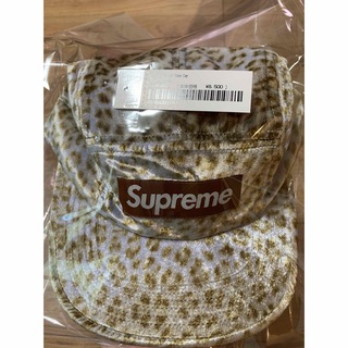 Supreme - 【Tan】Supreme Leopard Velvet Camp Cap