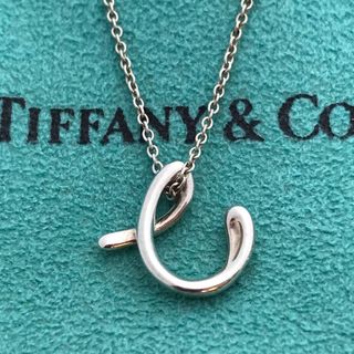 ティファニー(Tiffany & Co.)のTiffanyイニシャルe ネックレス 希少(ネックレス)