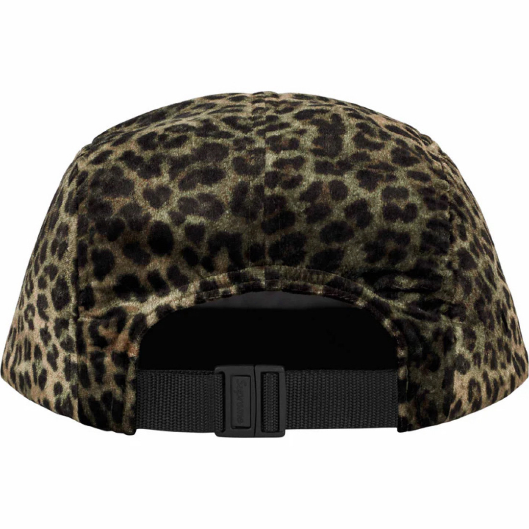 Supreme(シュプリーム)の【Olive】Supreme Leopard Velvet Camp Cap メンズの帽子(キャップ)の商品写真