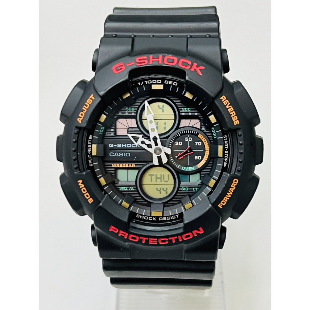 G-SHOCK(ジーショック)のカシオ G-SHOCK 腕時計 ブラック レッド GA-140-1A4JF メンズの時計(腕時計(アナログ))の商品写真