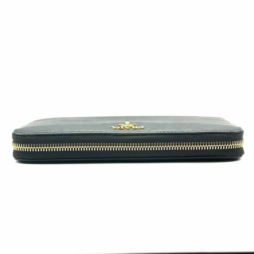 PRADA(プラダ)のPRADA プラダ 1ML506 サフィアーノ レザー 長財布 ブラック メンズ レディースのファッション小物(財布)の商品写真