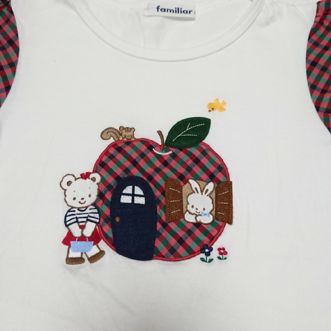 familiar(ファミリア)のファミリア 120 キッズ/ベビー/マタニティのキッズ服女の子用(90cm~)(Tシャツ/カットソー)の商品写真