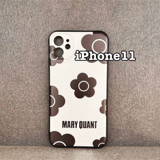 マリークワント(MARY QUANT)の匿名配送 ☆ iPhone11 花柄 デイジー マリクワモバイルケース(iPhoneケース)