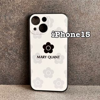 マリークワント(MARY QUANT)の匿名配送 ☆ iPhone15 花柄 デイジー マリクワモバイルケース(iPhoneケース)