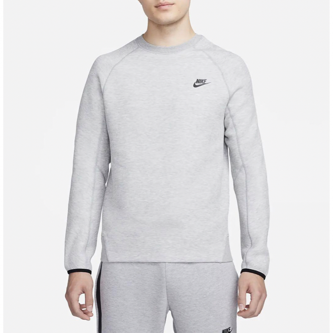 NIKE(ナイキ)の【新品】NIKE TECH FLEECE L/S CREW L メンズのトップス(スウェット)の商品写真