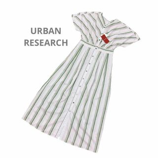 URBAN RESEARCH - ✨新品✨ URBAN RESEARCH ロングワンピース　カラーストライプ