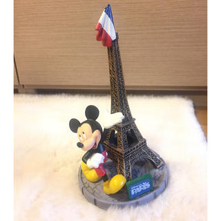 ディズニー(Disney)のDisneyland Paris 置物 ミッキー×エッフェル塔(置物)