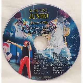 トゥーピーエム(2PM)の2PM💗JUNHO LAST NIGHT DVD ジュノ(K-POP/アジア)