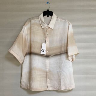 ザラ(ZARA)の新品 正規品 ZARA ザラ メンズ オーバーサイズ モダル 半袖シャツ L(シャツ)