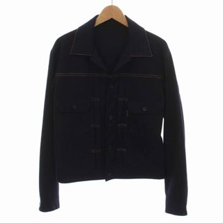 ヨウジヤマモト(Yohji Yamamoto)のヨウジヤマモト YOHJI YAMAMOTO ジャケット ブルゾン アウター 紺(ブルゾン)