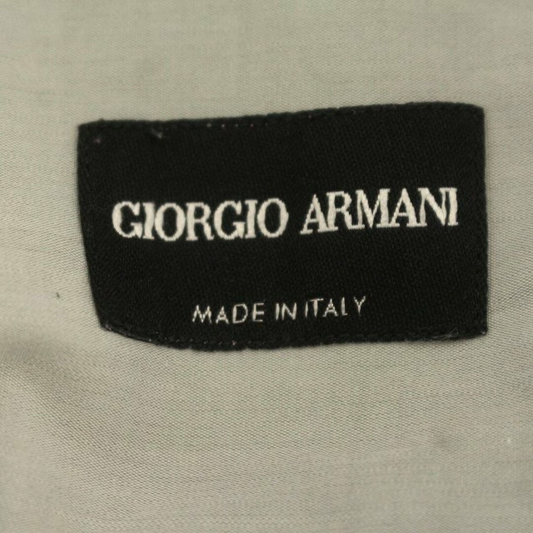 Giorgio Armani(ジョルジオアルマーニ)のアルマーニ GIORGIO ARMANI シャツ 黒タグ 長袖 42 グレー メンズのトップス(シャツ)の商品写真