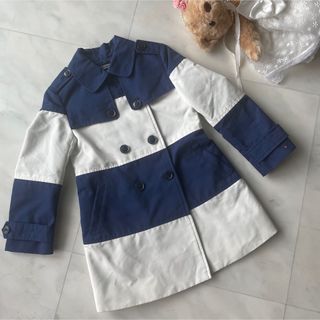 トミーヒルフィガー(TOMMY HILFIGER)の【美品】TOMMY HILFIGER  スプリングコート　104 マリン(コート)