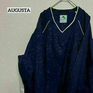 オーガスタ(AUGUSTA)のAUGUSTA オーガスタ ナイロン ジャケット プルオーバー ロゴ 刺繍 XL(ナイロンジャケット)