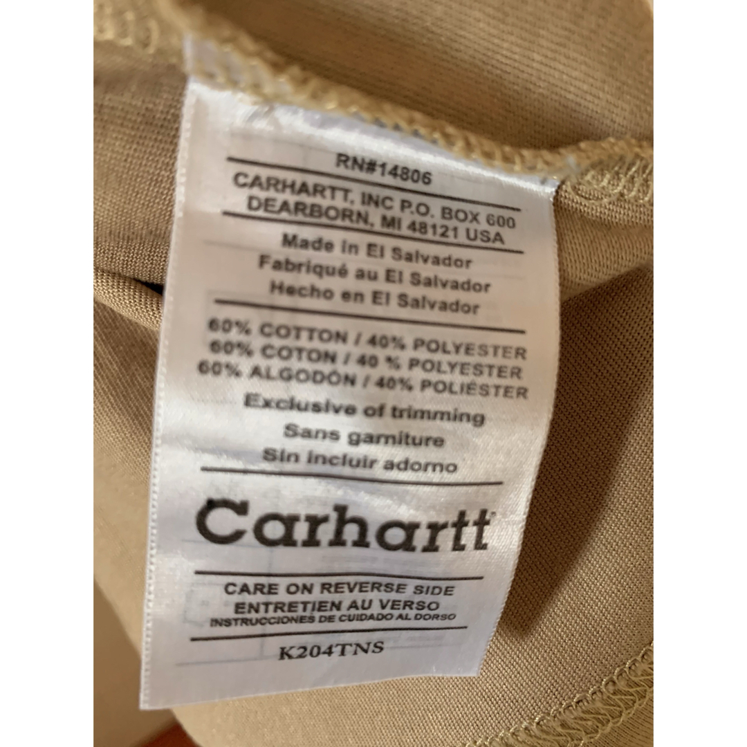 carhartt(カーハート)のカーハート　Tシャツ　2XL メンズのトップス(Tシャツ/カットソー(半袖/袖なし))の商品写真