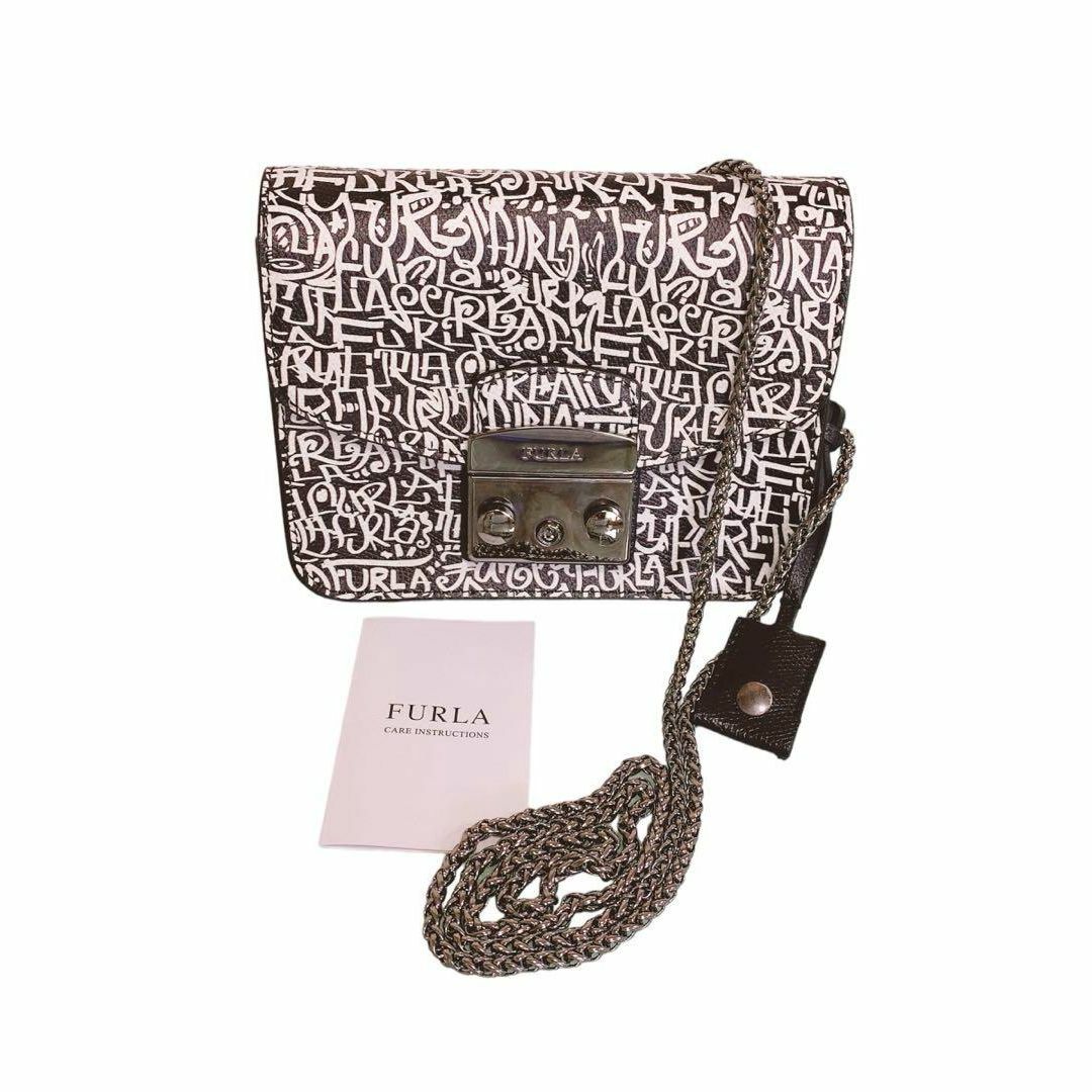 Furla(フルラ)の✨希少✨ FURLA フルラ メトロポリス ミニショルダーバッグ チェーン 金具 レディースのバッグ(ショルダーバッグ)の商品写真