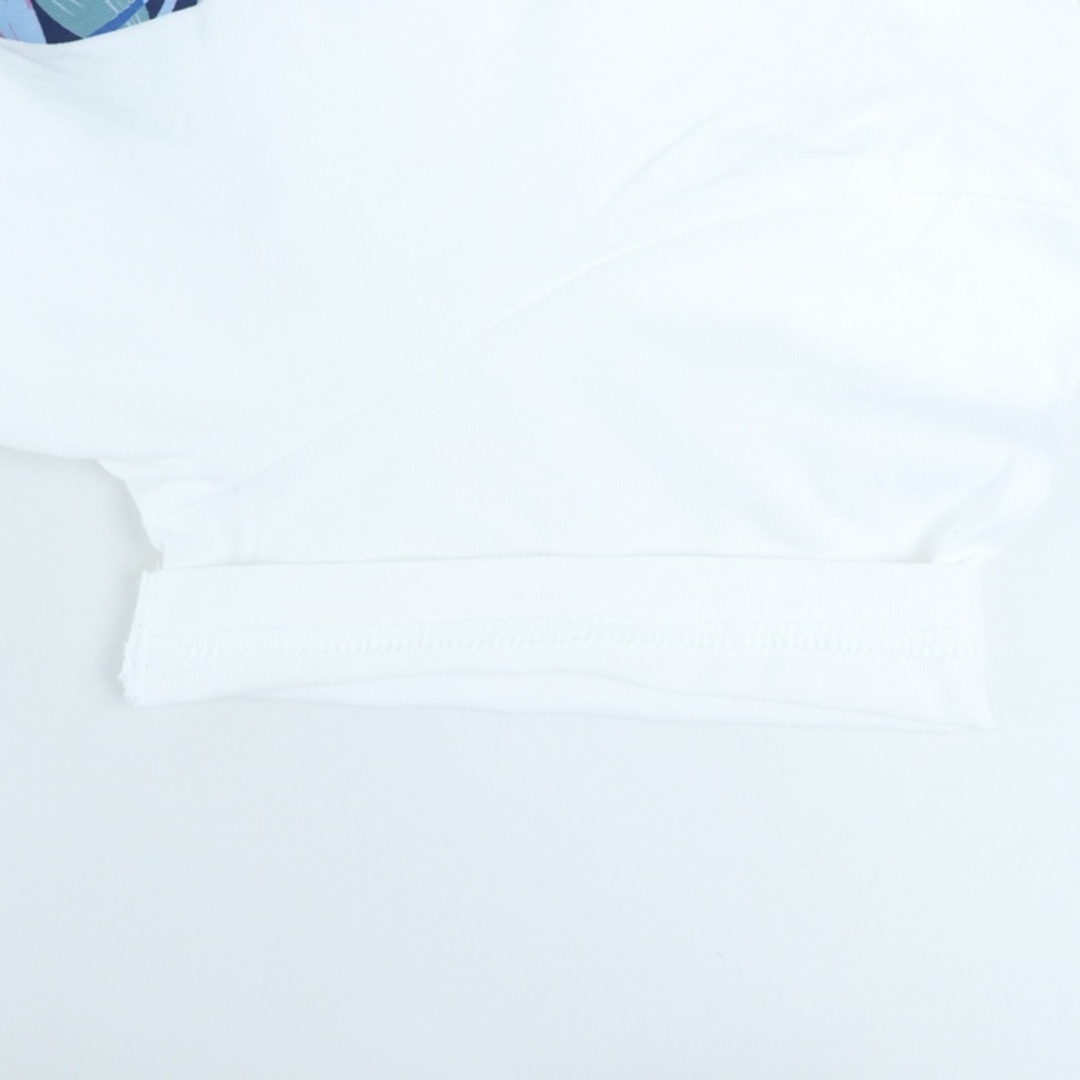 Roxy(ロキシー)のロキシー 半袖Tシャツ ロゴT スポーツウエア レディース Sサイズ 白×青 ROXY レディースのトップス(Tシャツ(半袖/袖なし))の商品写真