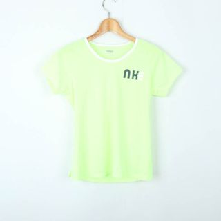 ナイキ(NIKE)のナイキ 半袖Tシャツ フィットドライ スポーツウエア レディース Lサイズ 黄緑 NIKE(Tシャツ(半袖/袖なし))