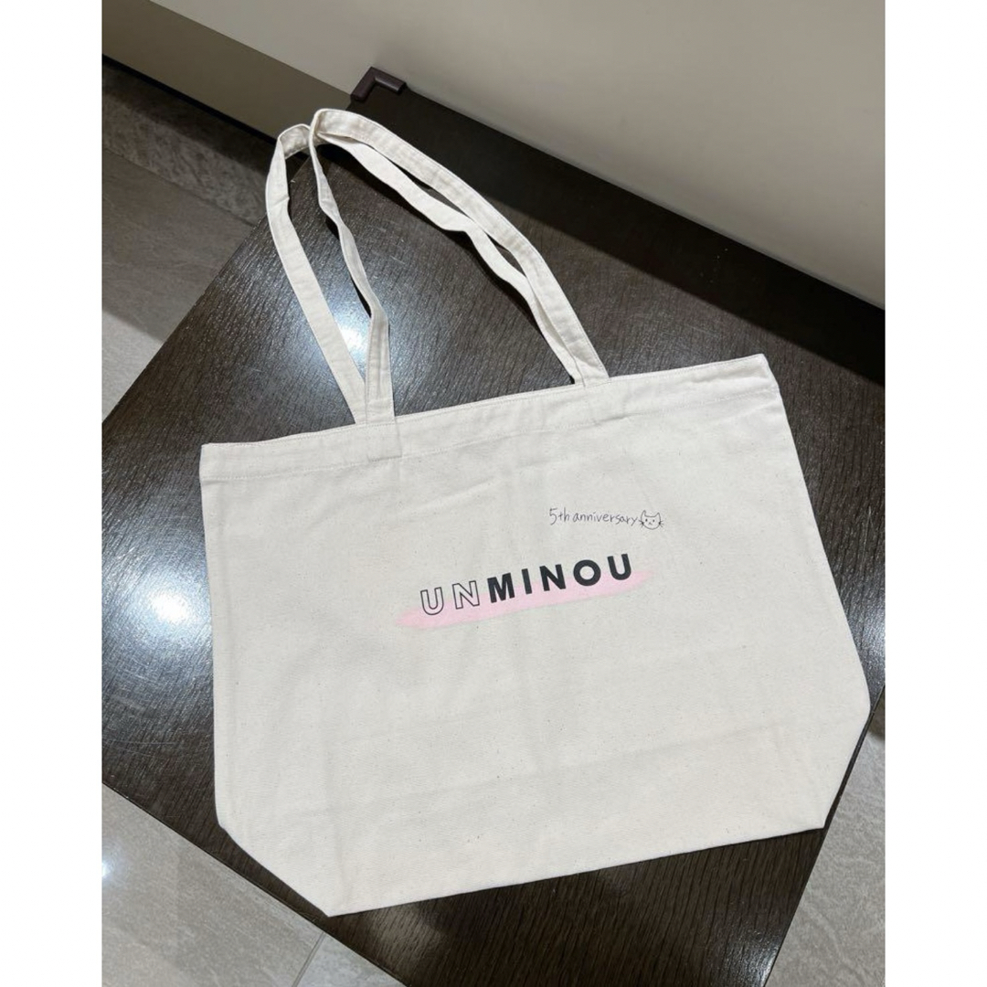 アンミヌ unminou  エコバッグ　ノベルティ レディースのバッグ(トートバッグ)の商品写真