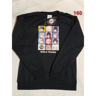 新品 160 トレーナー キッズ 男の子 女の子 男女兼用 ワールドトリガー(Tシャツ/カットソー)