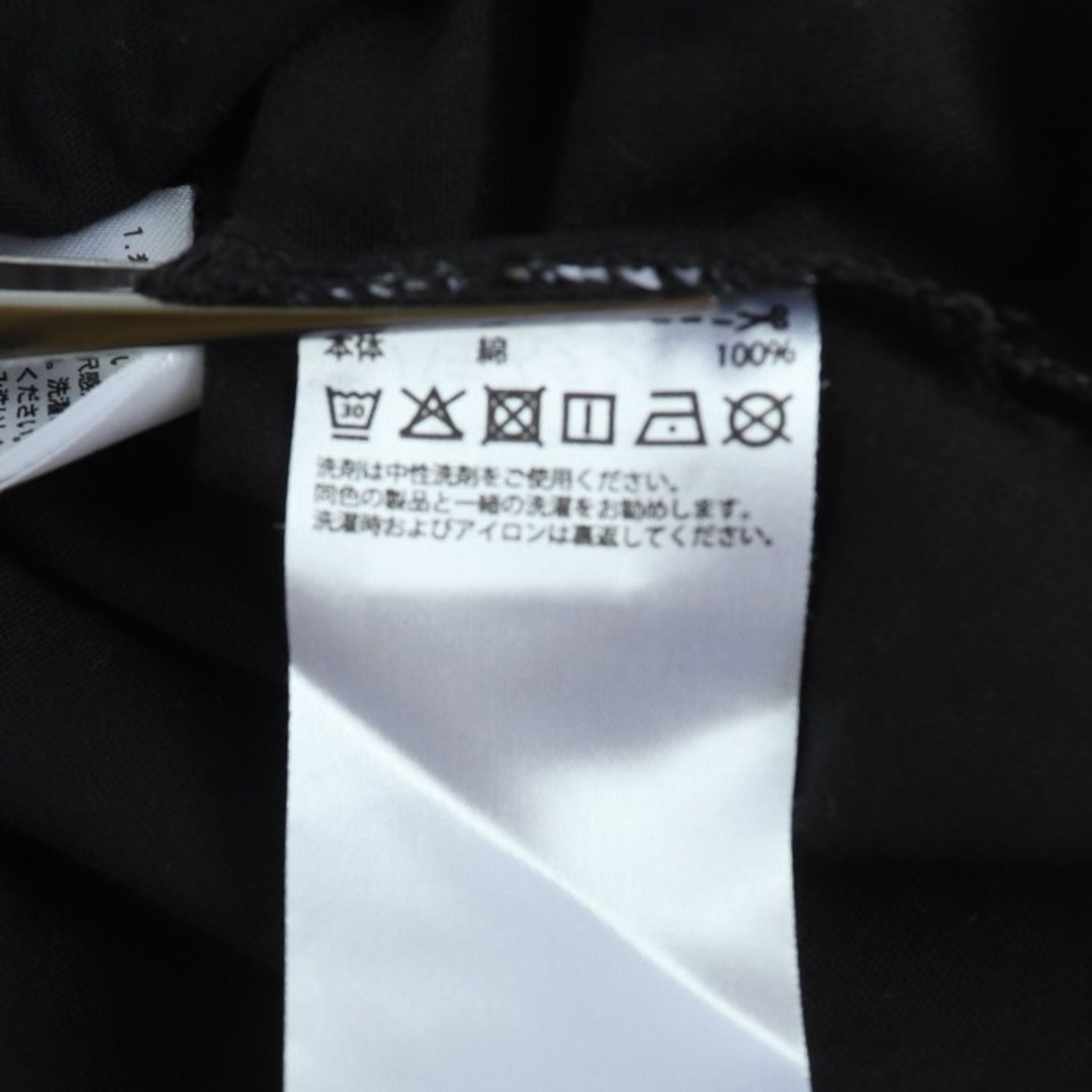 adidas(アディダス)のアディダス 半袖Tシャツ フロントロゴ スポーツウエア コットン レディース Mサイズ 黒×金 adidas レディースのトップス(Tシャツ(半袖/袖なし))の商品写真