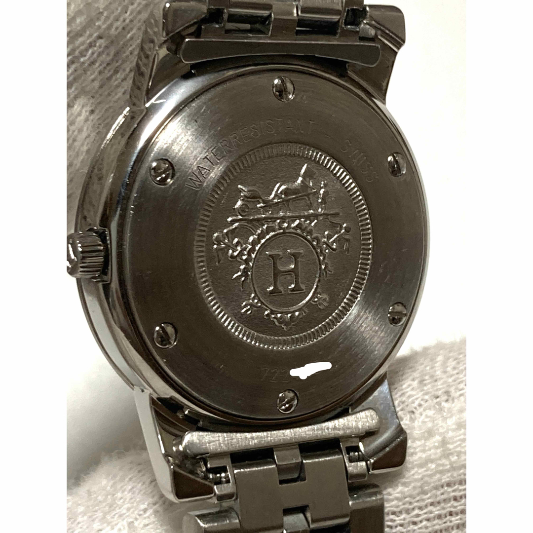 Hermes(エルメス)の極美品！　HERMES エルメス　キャリック　純正ベルト　レディース腕時計 レディースのファッション小物(腕時計)の商品写真