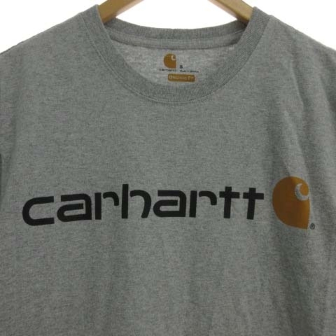 carhartt(カーハート)のcarhartt Tシャツ カットソー 半袖 ロゴ S グレー K195HGY メンズのトップス(Tシャツ/カットソー(半袖/袖なし))の商品写真