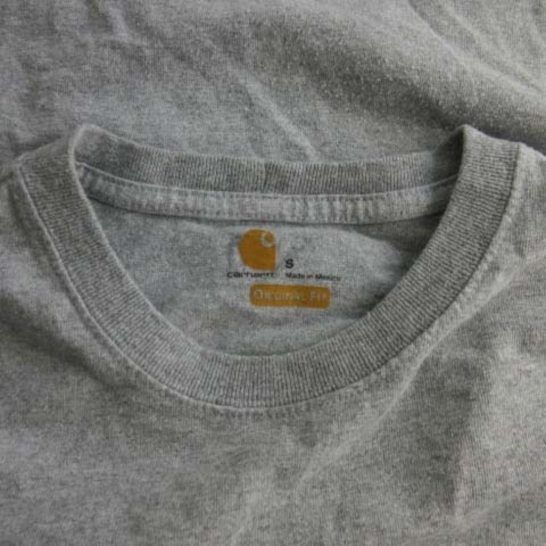 carhartt(カーハート)のcarhartt Tシャツ カットソー 半袖 ロゴ S グレー K195HGY メンズのトップス(Tシャツ/カットソー(半袖/袖なし))の商品写真