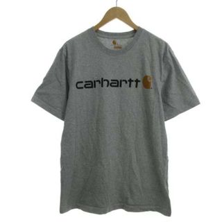 カーハート(carhartt)のcarhartt Tシャツ カットソー 半袖 ロゴ S グレー K195HGY(Tシャツ/カットソー(半袖/袖なし))