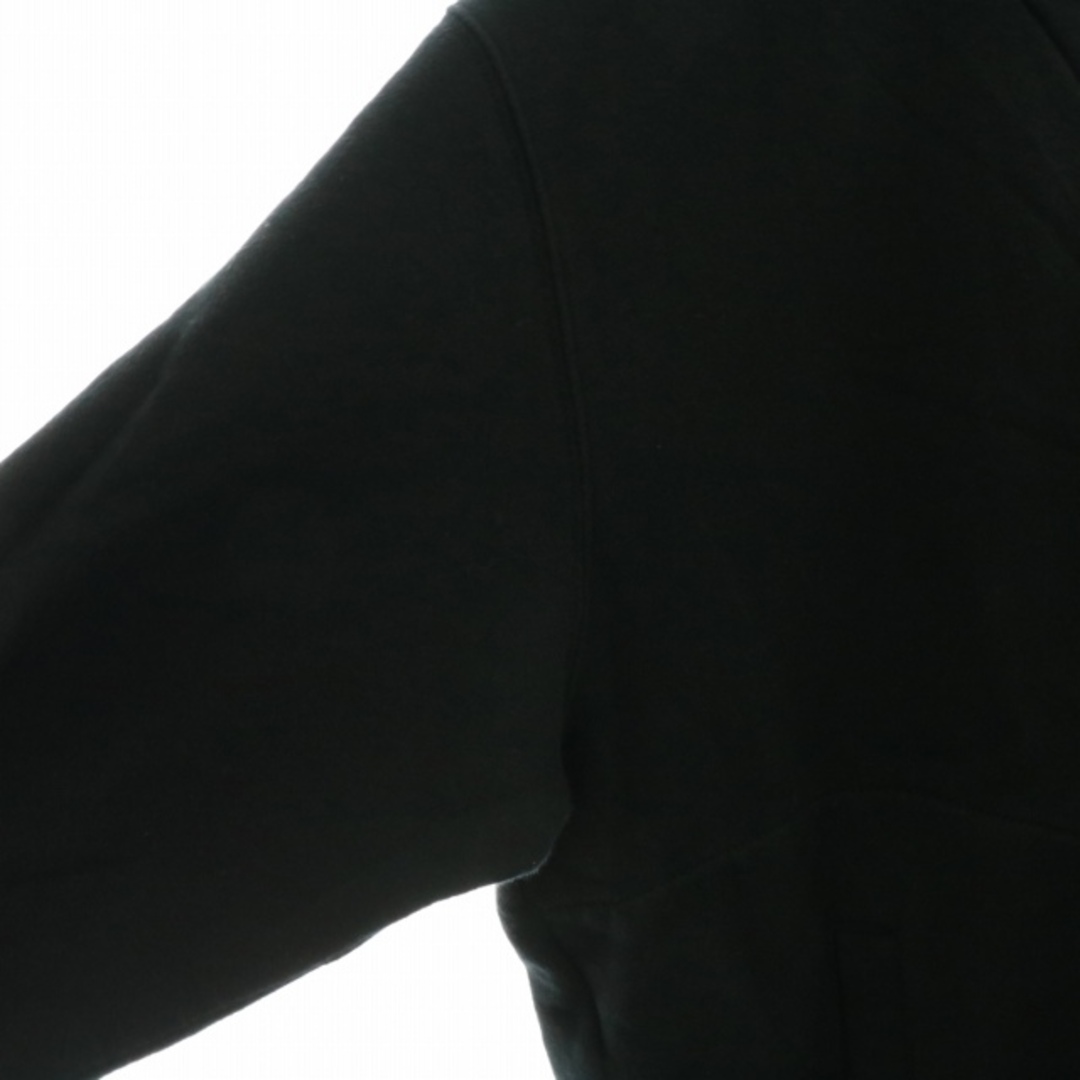 Dickies(ディッキーズ)のDickies ノーカラージャケット ブルゾン ジップアップ 裏起毛 S 黒 メンズのジャケット/アウター(ブルゾン)の商品写真