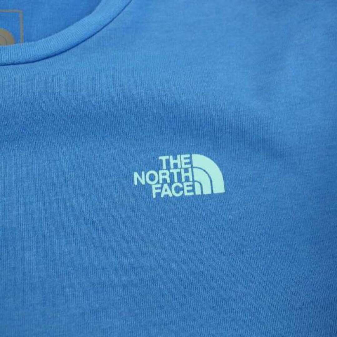 THE NORTH FACE(ザノースフェイス)のザノースフェイス ドットサークルティー Tシャツ カットソー 半袖 L 青 レディースのトップス(Tシャツ(半袖/袖なし))の商品写真