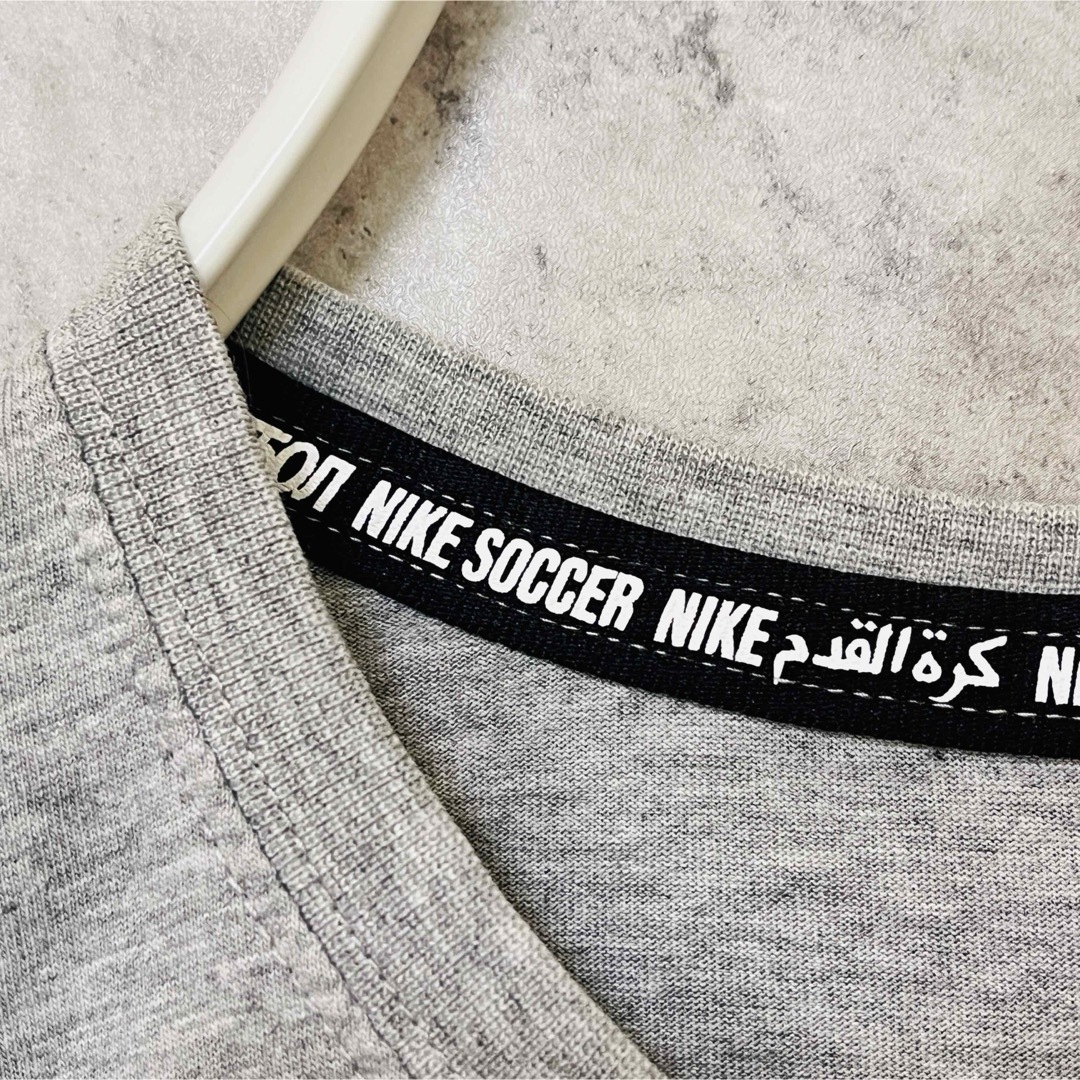 NIKE(ナイキ)のNIKE Tシャツ　オーセンティック　胸ポケット　ジブラ柄　S グレー メンズのトップス(Tシャツ/カットソー(半袖/袖なし))の商品写真