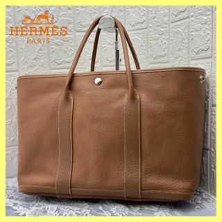 エルメス(Hermes)の✨極上品✨エルメス ガーデンパーティ PM ネゴンダ ブラウン トートバッグ(ハンドバッグ)